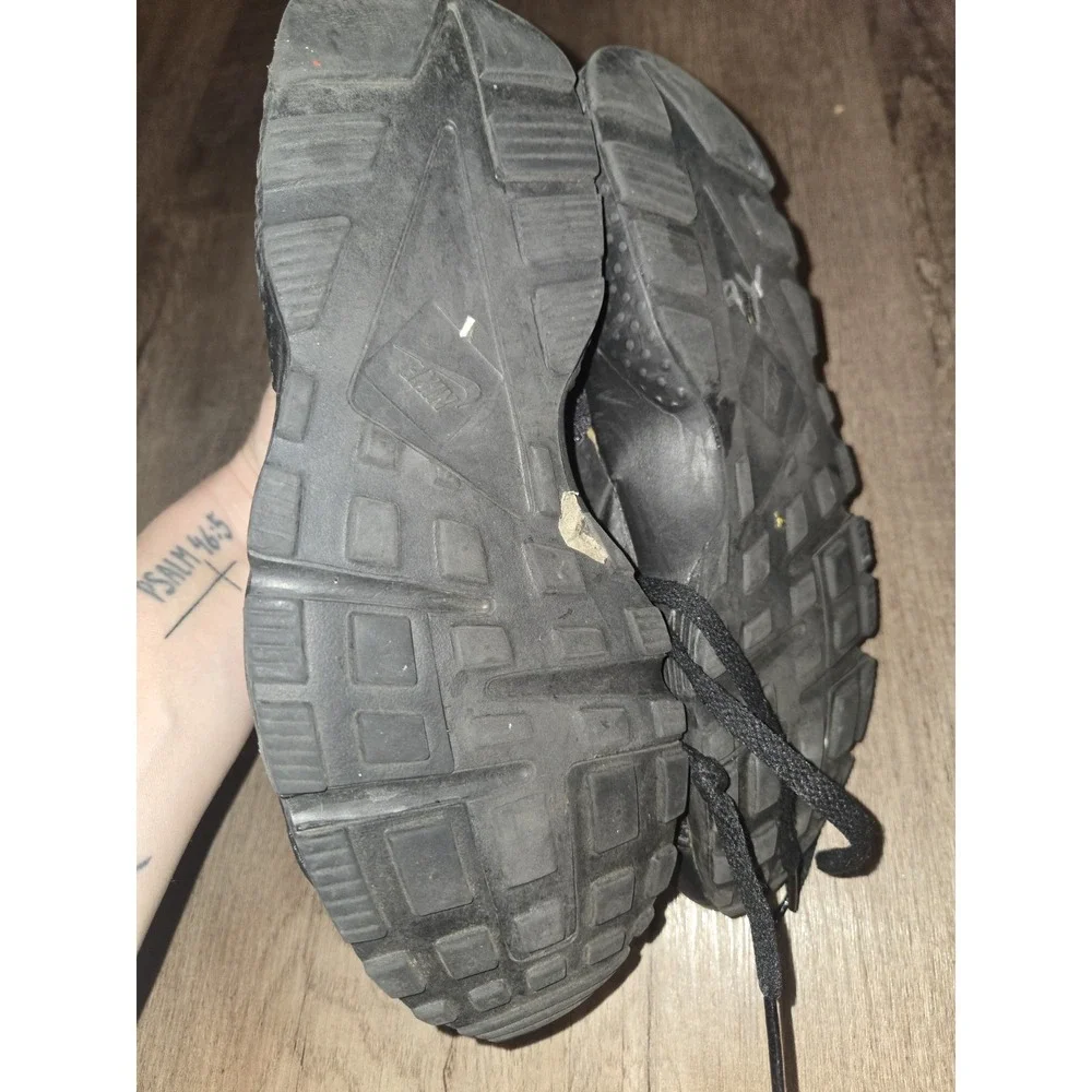 Nike Kids Youth‎ Air Huarache Run SE (GS) Running Sneakers Shoes Black Size 6.5